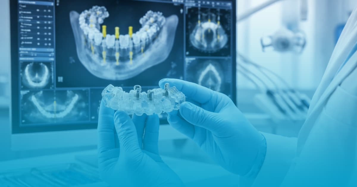 implant dentar procedura